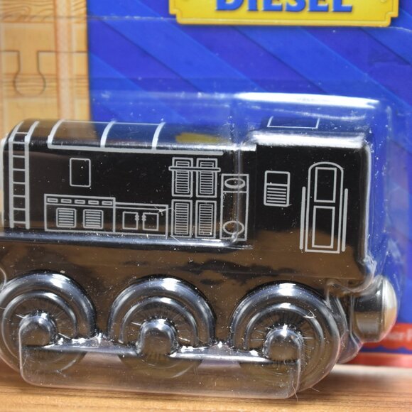 Diesel Y4079 - Thomas & Friends Wooden Railway Train Engine Fisher Price Sealed - Picture 6 of 8